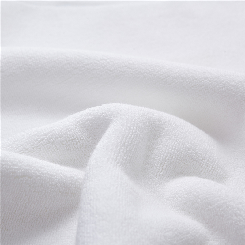 Thảm tắm 100% cotton trắng trơn 32S Thảm tắm 100% cotton trắng trơn 32S