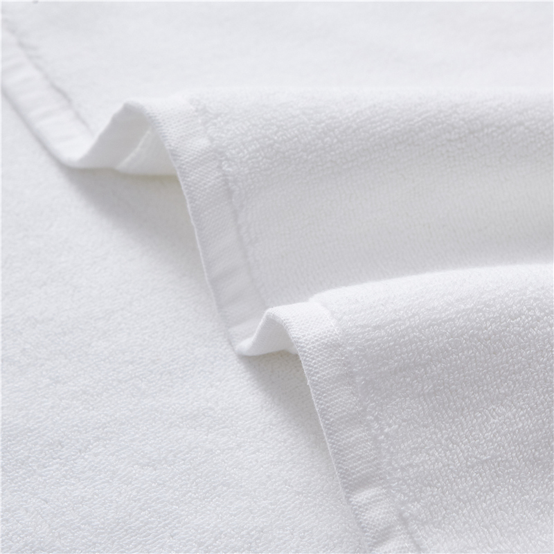 Thảm tắm 100% cotton trắng trơn 32S Thảm tắm 100% cotton trắng trơn 32S